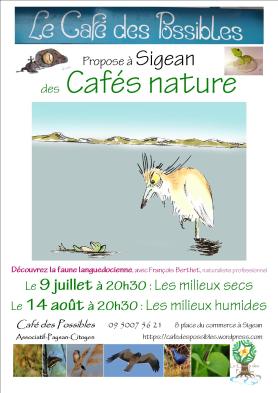 2015 été Cafés nature faune langudocienne